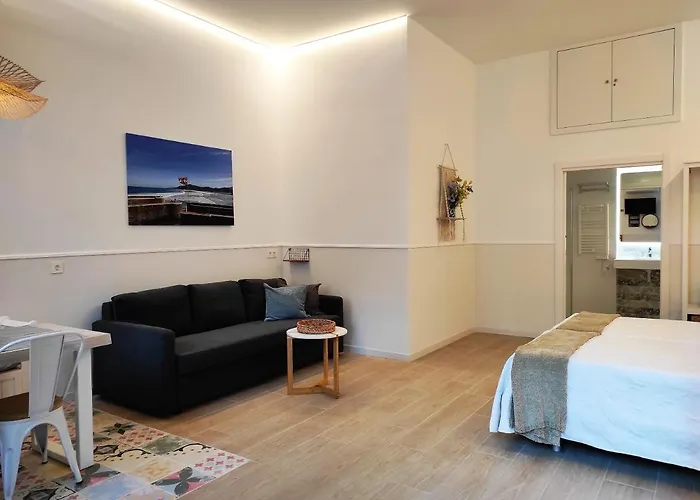 公寓 Kaixo Marina Con Parking Gratis *