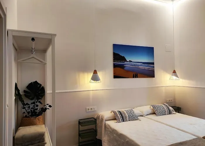 公寓 Kaixo Marina Con Parking Gratis 扎鲁亚斯