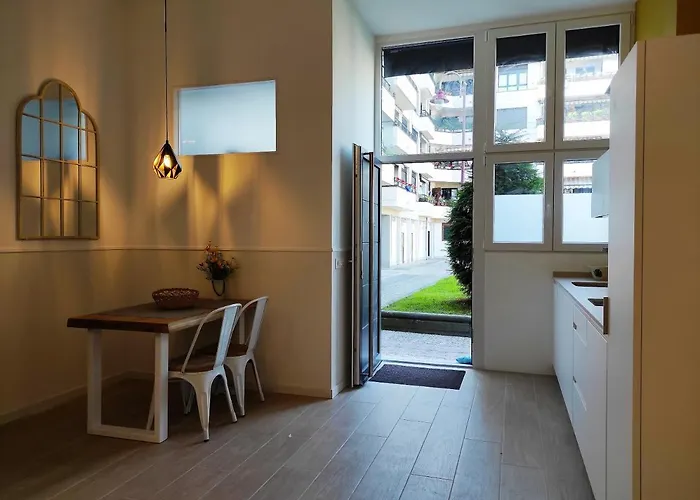 公寓 Kaixo Marina Con Parking Gratis 扎鲁亚斯