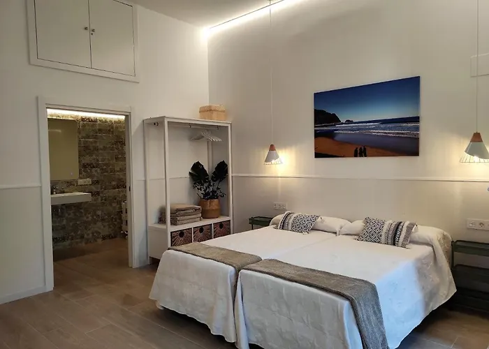 公寓 Kaixo Marina Con Parking Gratis