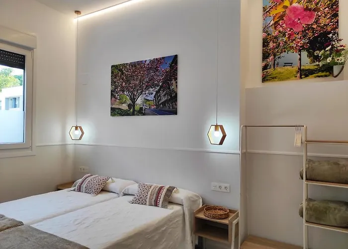 公寓 Kaixo Marina Con Parking Gratis 扎鲁亚斯